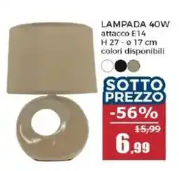 Happy Casa LAMPADA 40W offerta