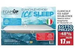 Happy Casa FOAMUP GUANCIALE MEMORY ICE SLEEP offerta