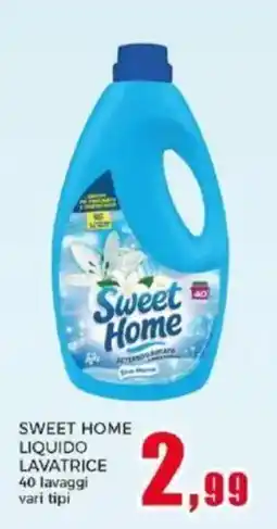 Happy Casa Sweet Home liquido lavatrice offerta
