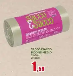 Happy Casa Sacco&Sacco Sacco Bidone Medio offerta