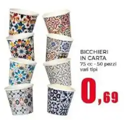 Happy Casa Bicchieri in carta offerta