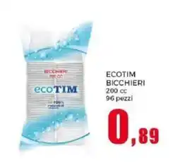 Happy Casa ecotim bicchieri offerta