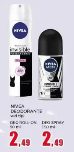 Happy Casa NIVEA DEODORANTE offerta
