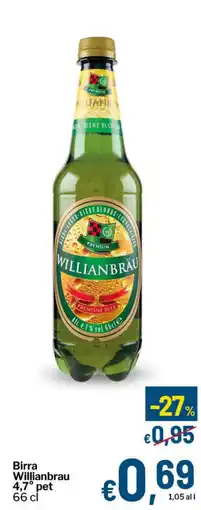 Qui Discount Birra Willianbrau offerta
