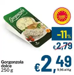 Qui Discount Gorgonzola dolce offerta