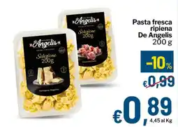 Qui Discount Pasta fresca ripiena De Angelis offerta