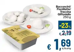 Qui Discount Bocconcini/Fiordilatte/Treccina Giffoniello offerta