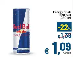 Qui Discount Red Bull Energy Drink offerta