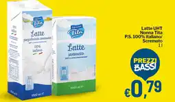 Qui Discount Latte UHT Nonna Tita offerta