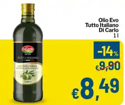 Qui Discount Olio Evo Tutto Italiano Di Carlo offerta