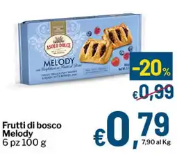 Qui Discount Frutti di bosco Melody offerta