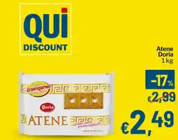 Qui Discount Atene Doria offerta