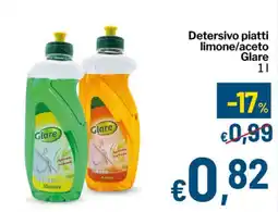 Qui Discount Detersivo piatti Glare offerta