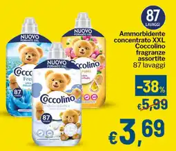 Qui Discount Ammorbidente concentrato Coccolino fragranze assortite offerta