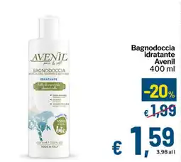 Qui Discount Bagnodoccia idratante Avenil offerta