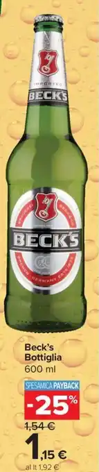 Beck's Bottiglia