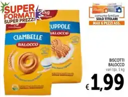 Spazio Conad Biscotti Balocco offerta