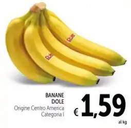 Spazio Conad BANANE DOLE offerta