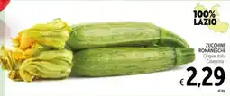 Spazio Conad Zucchine Romanesche offerta