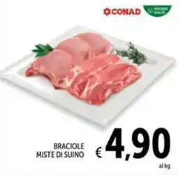 Spazio Conad BRACIOLE MISTE DI SUINO offerta
