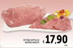 Spazio Conad Fettine sottili di bovino adulto offerta