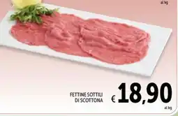 Spazio Conad Fettine sottili di scottona offerta