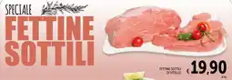 Spazio Conad Fettine sottili di vitello offerta