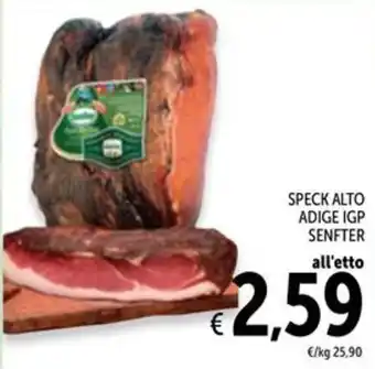 Spazio Conad Speck Alto Adige IGP Senfter offerta