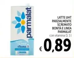 Spazio Conad LATTE UHT PARZIALMENTE SCREMATO BONTÀ E LINEA PARMALAT offerta