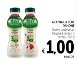 Spazio Conad ACTIVIA DA BERE DANONE offerta