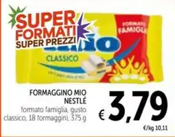 Spazio Conad Formaggino mio NESTLÉ offerta