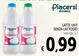 Spazio Conad LATTE UHT SENZA LATTOSIO offerta