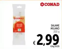 Spazio Conad Salame Milano CONAD offerta