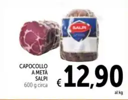Spazio Conad Capocollo a metà Salpi offerta