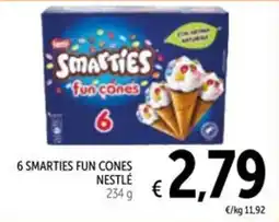 Spazio Conad SMARTIES FUN CONES NESTLÉ offerta
