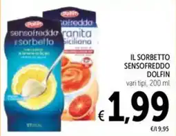 Spazio Conad Il sorbetto senso freddo Dolfin offerta