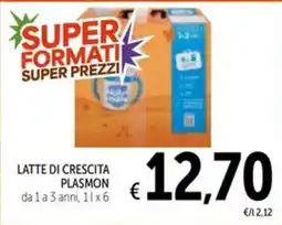 Spazio Conad Latte di crescita Plasmon offerta