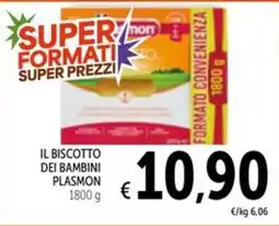 Spazio Conad IL BISCOTTO DEI BAMBINI PLASMON offerta