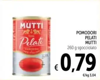 Spazio Conad Pomodori Pelati Mutti offerta