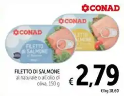 Spazio Conad Filetto di Salmone CONAD offerta