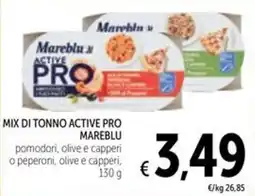 Spazio Conad MIX DI TONNO ACTIVE PRO MAREBLU offerta