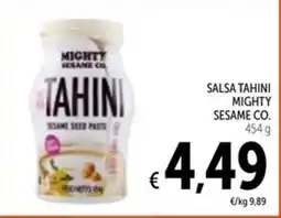 Spazio Conad SALSA TAHINI MIGHTY SESAME CO. offerta