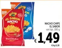 Spazio Conad NACHO CHIPS EL SABOR offerta