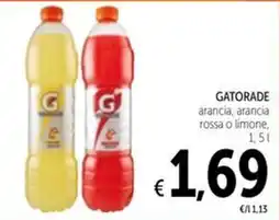 Spazio Conad GATORADE arancia, arancia rossa o limone offerta