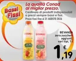 Spazio Conad Beveranda zuccheri aggiunti offerta