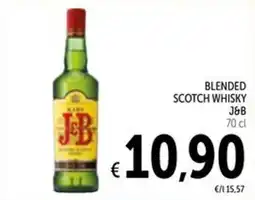 Spazio Conad J&B Blended Scotch Whisky offerta