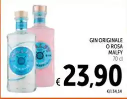 Spazio Conad GIN ORIGINALE O ROSA MALFY offerta