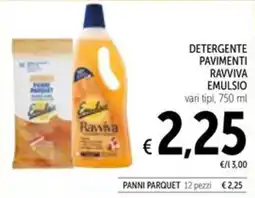 Spazio Conad Detergente Pavimenti Ravviva Emulsio offerta