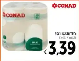 Spazio Conad ASCIUGATUTTO CONAD MAXI offerta