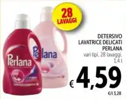 Spazio Conad Detersivo lavatrice delicati Perlana offerta